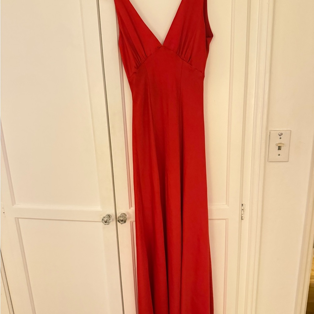 Red midi Dress